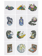 Load image into Gallery viewer, 12 Mini Diamond Paintings - Astronaut