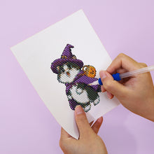 Afbeelding in Gallery-weergave laden, 12 Mini Diamond Paintings - Halloween Katten