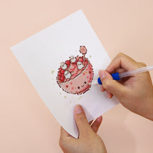 Afbeelding in Gallery-weergave laden, 12 Mini Diamond Paintings - Kawaii Halloween