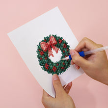 Afbeelding in Gallery-weergave laden, 12 Mini Diamond Paintings - Kerst Elementen