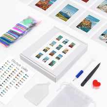 Afbeelding in Gallery-weergave laden, 12 Mini Diamond Paintings - Wereldsteden