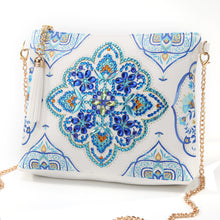 Afbeelding in Gallery-weergave laden, Diamond Painting Handtas - Blauwe Mandala