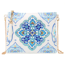 Afbeelding in Gallery-weergave laden, Diamond Painting Handtas - Blauwe Mandala