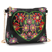 Lade das Bild in den Galerie-Viewer, Diamond Painting Handtas - Bloemen Hart
