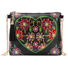 Lade das Bild in den Galerie-Viewer, Diamond Painting Handtas - Bloemen Hart