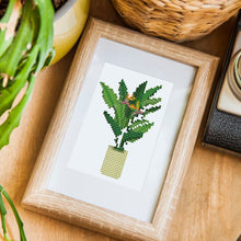 Afbeelding in Gallery-weergave laden, 4 Mini Diamond Paintings - Groene Planten
