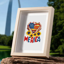 Lade das Bild in den Galerie-Viewer, 4 Mini Diamond Paintings - Amerika
