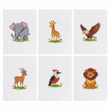 Afbeelding in Gallery-weergave laden, 6 Mini Diamond Paintings - Dieren