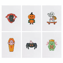 Afbeelding in Gallery-weergave laden, 6 Mini Diamond Paintings - Halloween