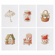 Afbeelding in Gallery-weergave laden, 6 Mini Diamond Paintings - Huiselijk Geluk