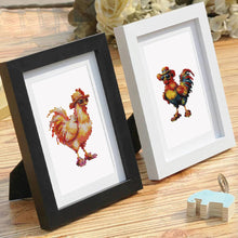 Afbeelding in Gallery-weergave laden, 6 Mini Diamond Paintings - Kippen