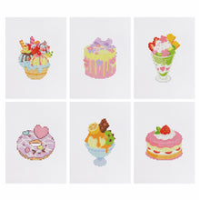 Afbeelding in Gallery-weergave laden, 6 Mini Diamond Paintings - Lekkernijen