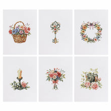 Afbeelding in Gallery-weergave laden, 6 Mini Diamond Paintings - Rozen