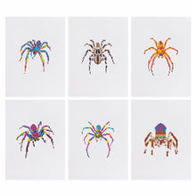 Afbeelding in Gallery-weergave laden, 6 Mini Diamond Paintings - Spinnen