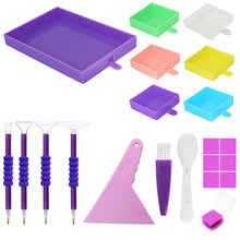 Load image into Gallery viewer, Diamond Painting Multifunctionele Schudbakjes incl Accessoires