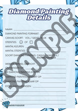 Afbeelding in Gallery-weergave laden, Diamond Painting Logboek - Digitaal (Nederlands)