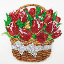 Afbeelding in Gallery-weergave laden, Diamond Painting - Tulpen Decoratiekrans