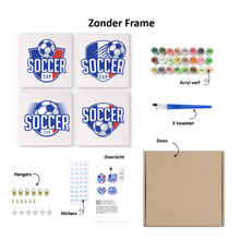 Lade das Bild in den Galerie-Viewer, Schilderen op Nummer | Voetbal