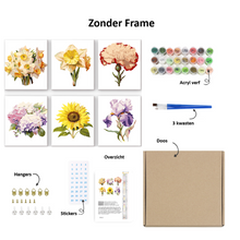 Lade das Bild in den Galerie-Viewer, Schilderen op Nummer | Grote Bloemen