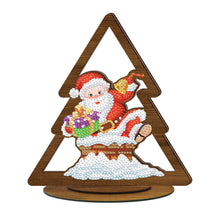 Afbeelding in Gallery-weergave laden, Diamond Painting - Houten Kerst Ornament
