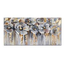 Afbeelding in Gallery-weergave laden, Diamond Painting - Grijze Viooltjes - Groot Formaat