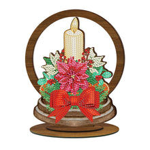 Afbeelding in Gallery-weergave laden, Diamond Painting - Houten Kerst Ornament