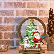 Afbeelding in Gallery-weergave laden, Diamond Painting - Houten Kerst Ornament