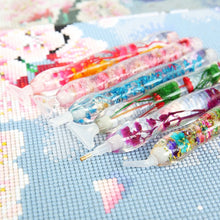 Afbeelding in Gallery-weergave laden, Diamond Painting Pen met Bloemen