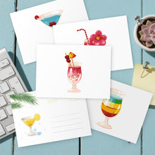 Lade das Bild in den Galerie-Viewer, Schilderen op Nummer Ansichtkaarten - Fancy Cocktails