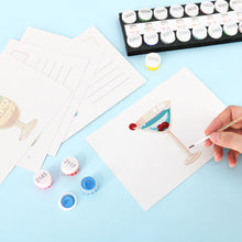 Lade das Bild in den Galerie-Viewer, Schilderen op Nummer Ansichtkaarten - Fancy Cocktails