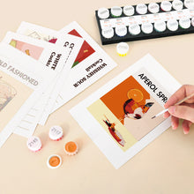 Load image into Gallery viewer, Schilderen op Nummer Ansichtkaarten - Klassieke Cocktails