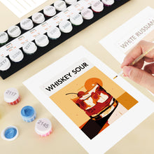 Load image into Gallery viewer, Schilderen op Nummer Ansichtkaarten - Klassieke Cocktails