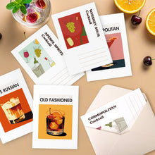 Load image into Gallery viewer, Schilderen op Nummer Ansichtkaarten - Klassieke Cocktails