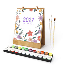 Afbeelding in Gallery-weergave laden, Schilderen op Nummer Kalender 2027 | Bloemen