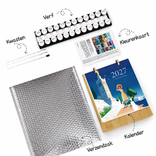 Afbeelding in Gallery-weergave laden, Schilderen op Nummer Kalender 2027 | Landen