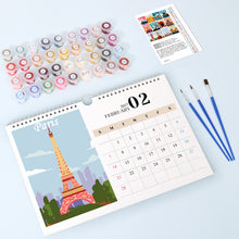 Afbeelding in Gallery-weergave laden, Schilderen op Nummer Wandkalender 2027
