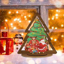 Afbeelding in Gallery-weergave laden, Diamond Painting - Houten Kerst Ornament
