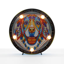Lade das Bild in den Galerie-Viewer, Diamond Painting Ronde Lampje - Hond