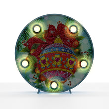 Lade das Bild in den Galerie-Viewer, Diamond Painting Ronde Lampje - Kerstbal