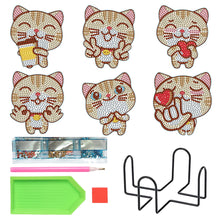 Afbeelding in Gallery-weergave laden, Diamond Painting - Lieve Katten Onderzetters