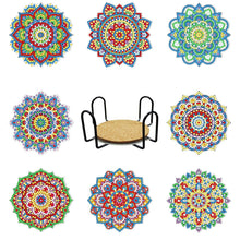 Afbeelding in Gallery-weergave laden, Diamond Painting - Mandala Onderzetters