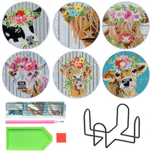 Afbeelding in Gallery-weergave laden, Diamond Painting - Koeien Onderzetters