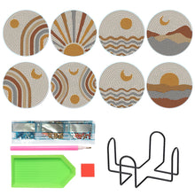 Lade das Bild in den Galerie-Viewer, Diamond Painting - Zon & Maan Onderzetters