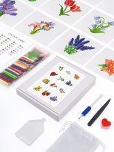 Load image into Gallery viewer, 12 Mini Diamond Paintings - Bloemen
