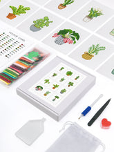 Afbeelding in Gallery-weergave laden, 12 Mini Diamond Paintings - Planten
