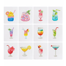 Afbeelding in Gallery-weergave laden, 12 Mini Diamond Paintings - Cocktails
