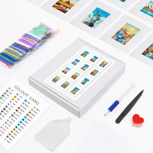 Afbeelding in Gallery-weergave laden, 12 Mini Diamond Paintings - Gebouwen op Vakantie
