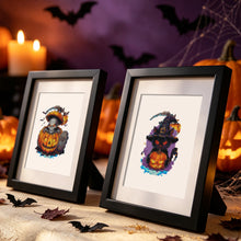Afbeelding in Gallery-weergave laden, 12 Mini Diamond Paintings - Halloween Pompoenen
