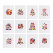 Afbeelding in Gallery-weergave laden, 12 Mini Diamond Paintings - High Tea

