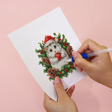 Afbeelding in Gallery-weergave laden, 12 Mini Diamond Paintings - Kerst Dieren
